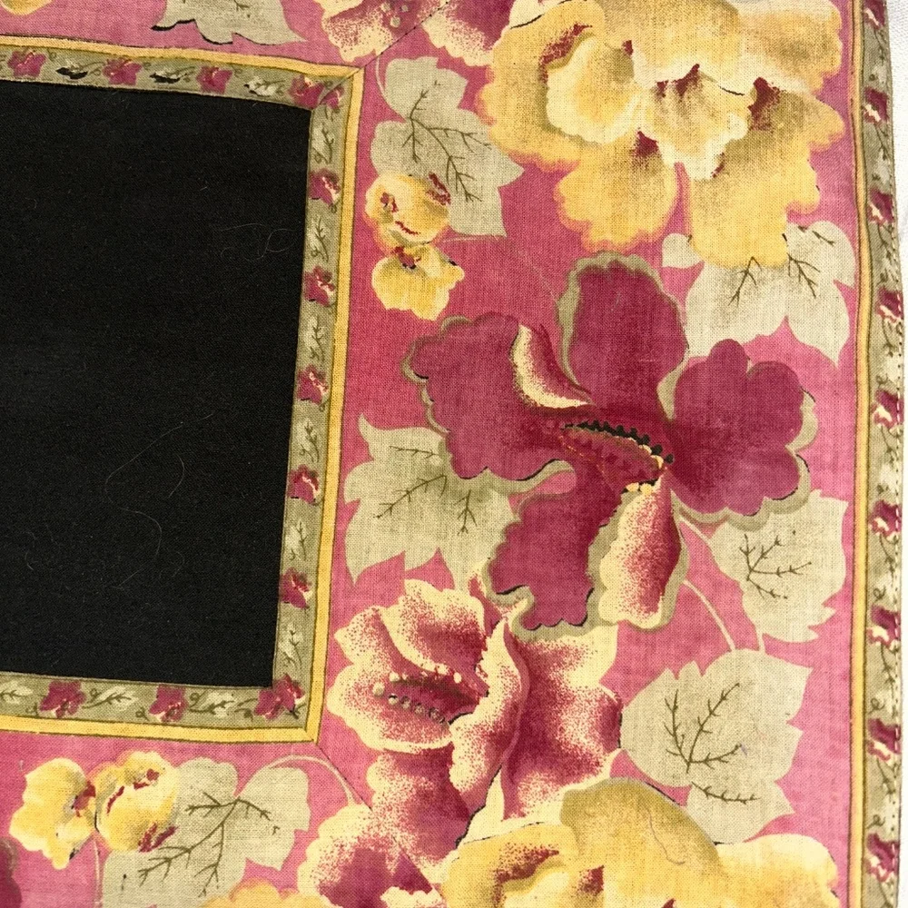 April Cornel Vintage 90s mixed floral patterns standard pillow cover
